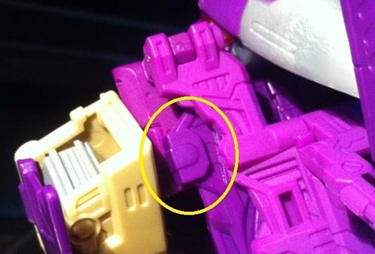 Dr Wu DW-P17 BITZ Generations Blitzwing Upgrade Set Color